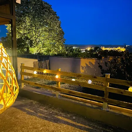 Vue Cité, Balnéo Privée, Clim, Jardin, Parking Gratuit Carcasona